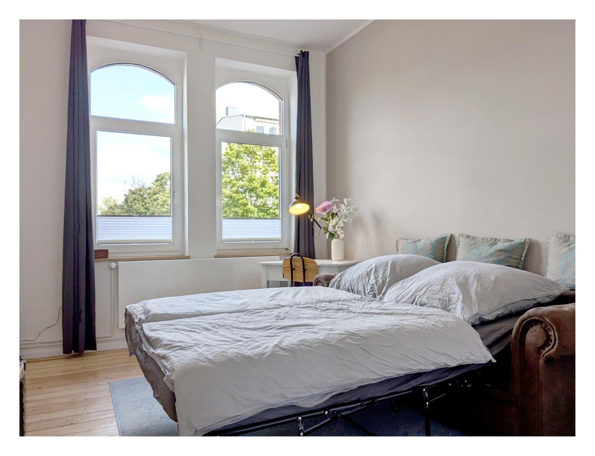 Apartamento 2 Zi Whg Zentral, Altbau, Renoviert 4P Hanóver Exterior foto